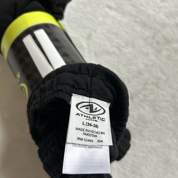 Athletic Works Mens Black Sleep Pant L 36-38 Soft Polyester Elastic Waist - Picture 6 of 6